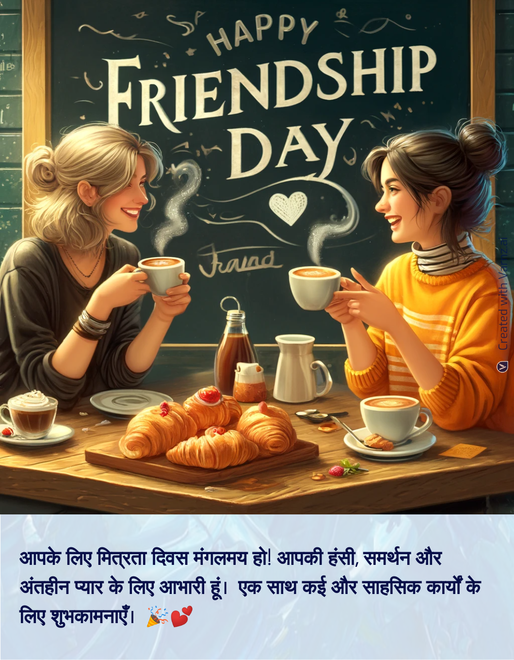 happy friendship greeting card