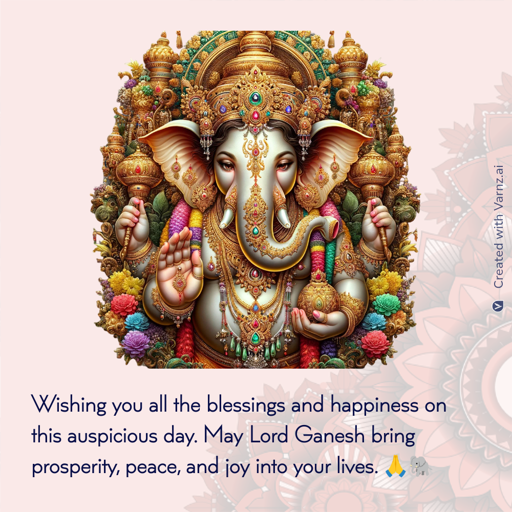 ganesh chaturthi greeting card