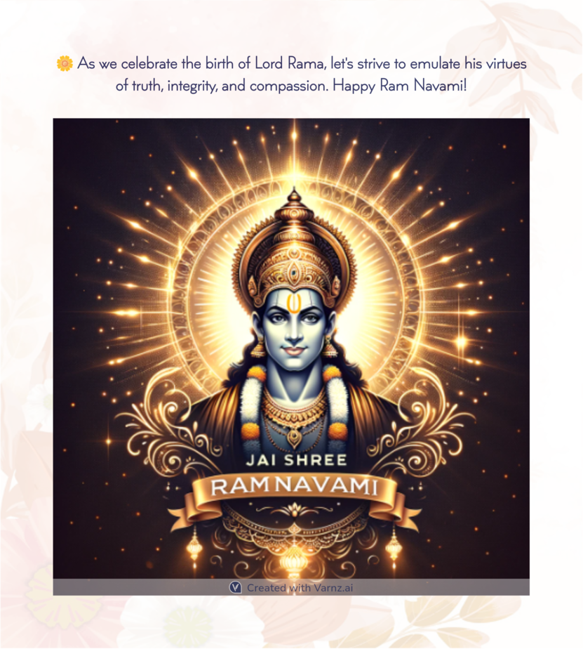 jai shree ram navami
